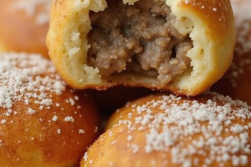 Pancake Sausage Bites recipe