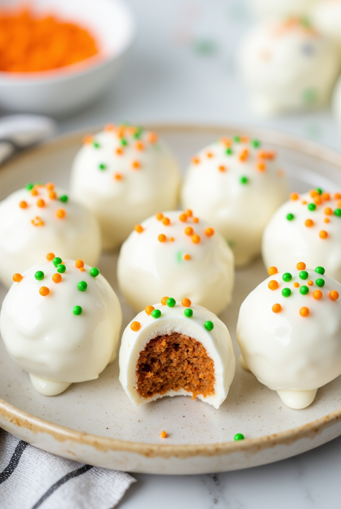 Carrot Cake Truffles