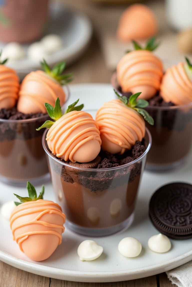 Carrot Patch Dirt Cups