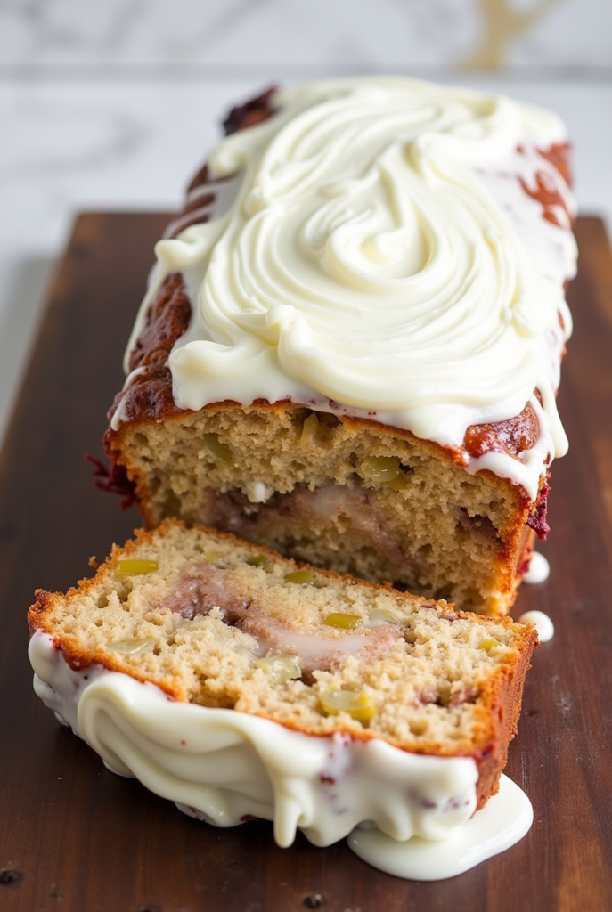 Cinnamon Roll Banana Bread