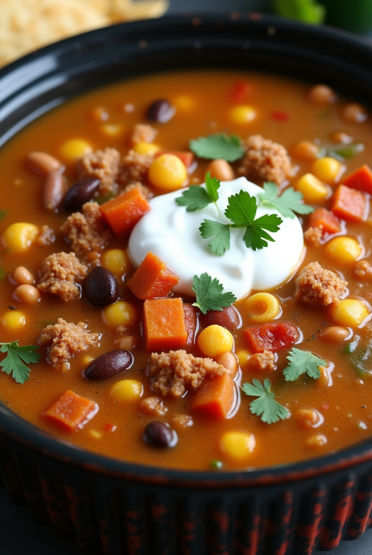 Crock Pot Taco Soup