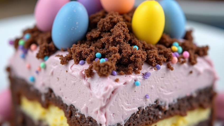 Easter Dirt Cake Casserole