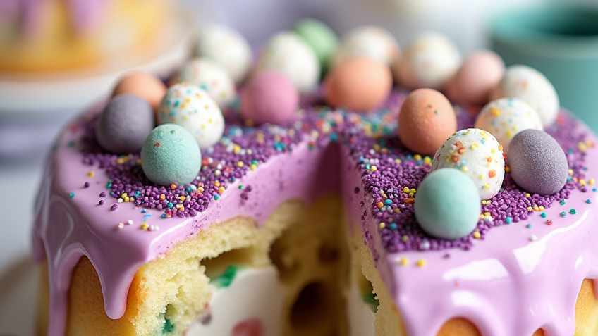 Easter Poke Cake