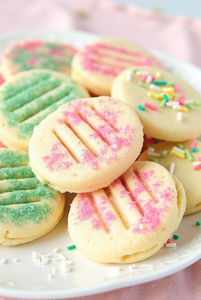Easter Shortbread Cookies