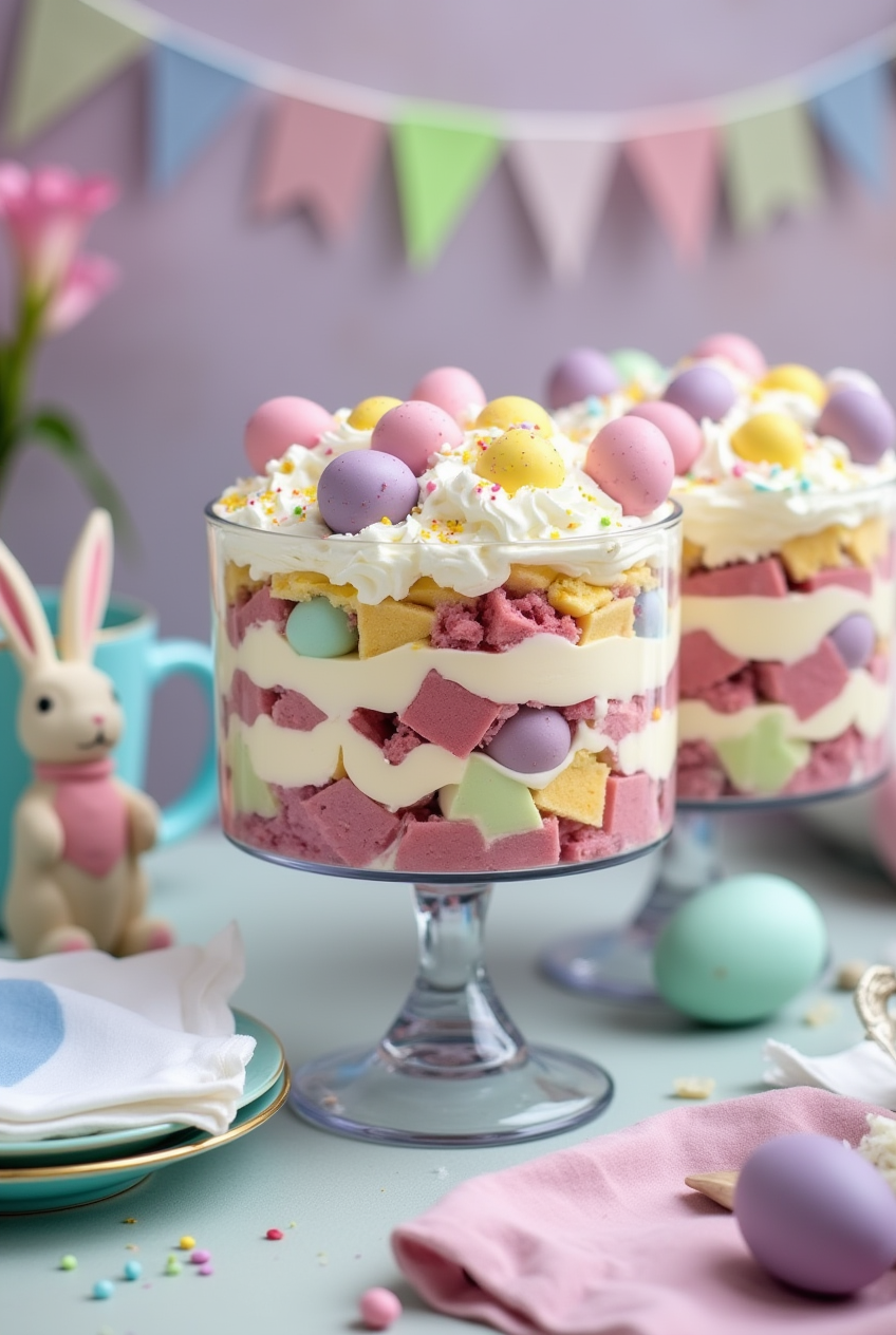 Easter Trifle Dessert : A Stunning Easter Spring Showstopper - Chloe's ...
