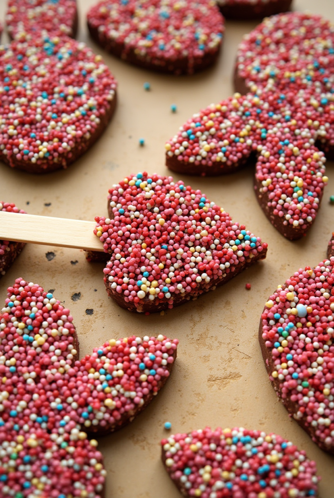 Easter chocolate freckles