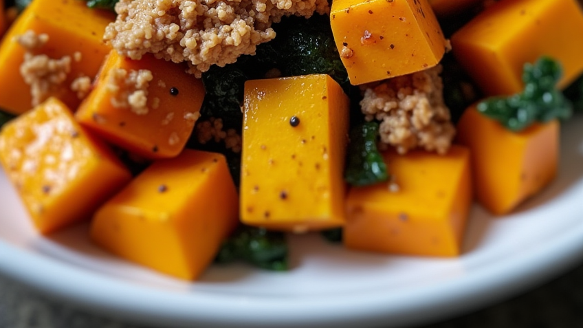 Ground Turkey Sweet Potato Skillet