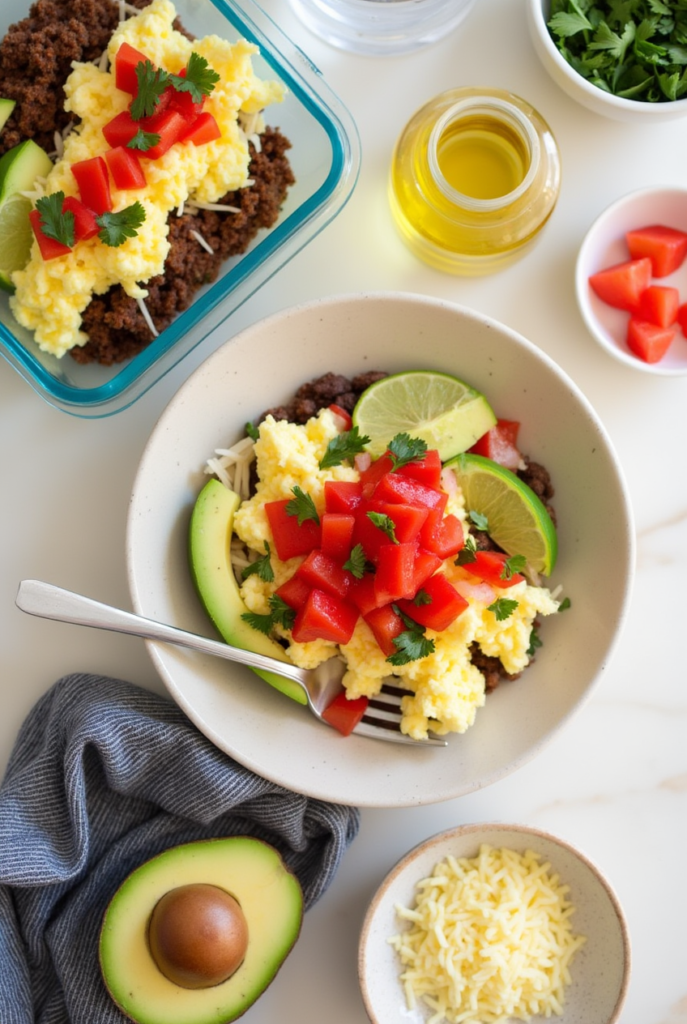 High Protein Breakfast Bowls