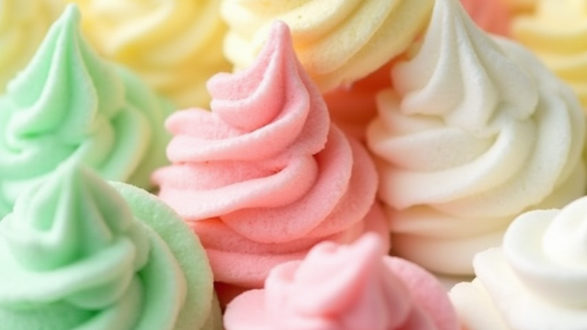 Jello Meringue Cookies