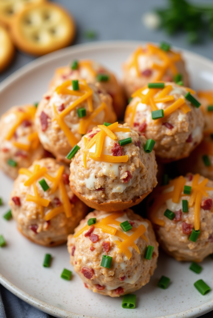Mini Bacon Ranch Cheeseballs