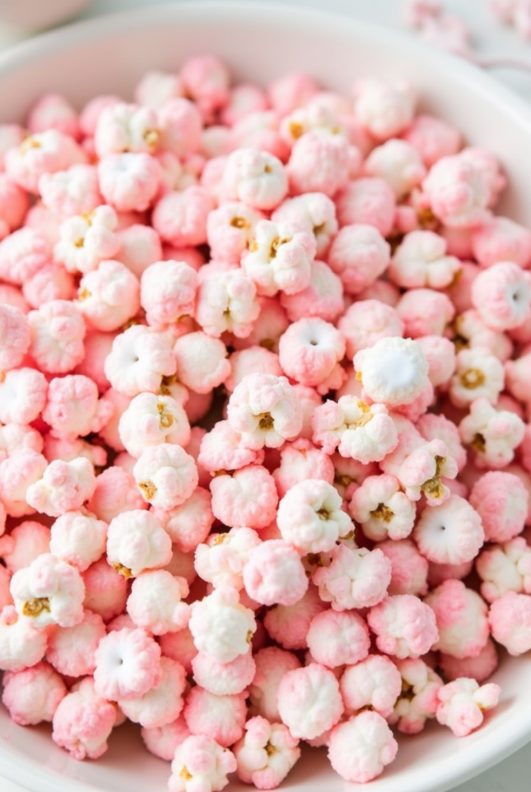 OLD FASHIONED PINK POPCORN