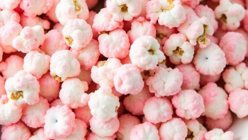 OLD FASHIONED PINK POPCORN