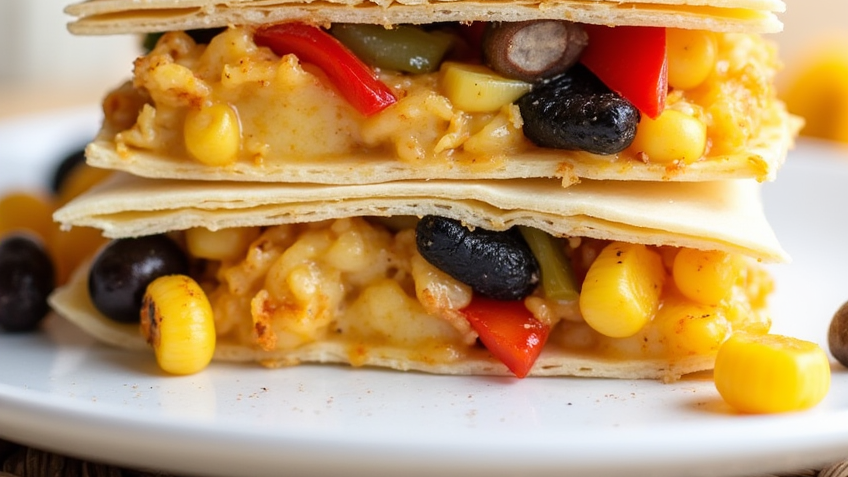 Sheet Pan Breakfast Quesadillas