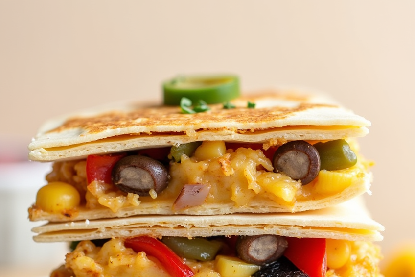 Sheet Pan Breakfast Quesadillas]
