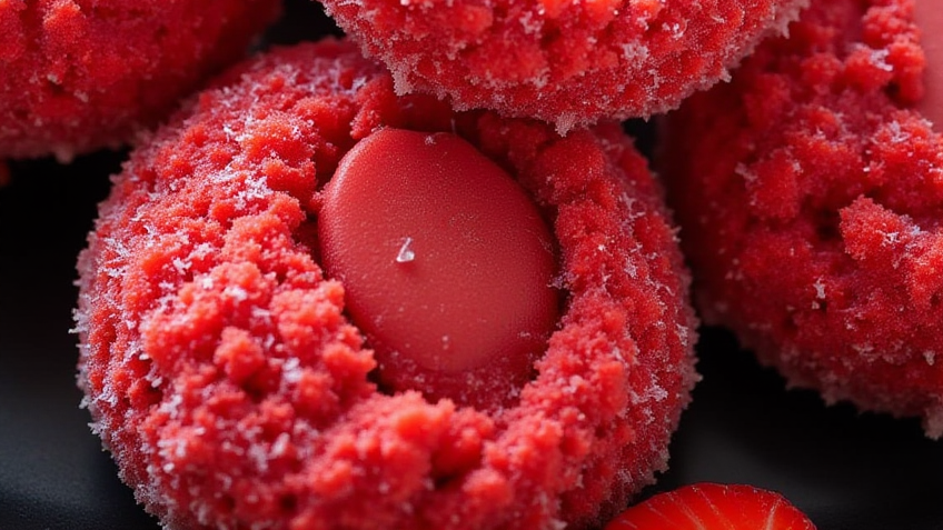 Strawberry Sugar Cookies with Sparkling Strawberry Sugar Recipe