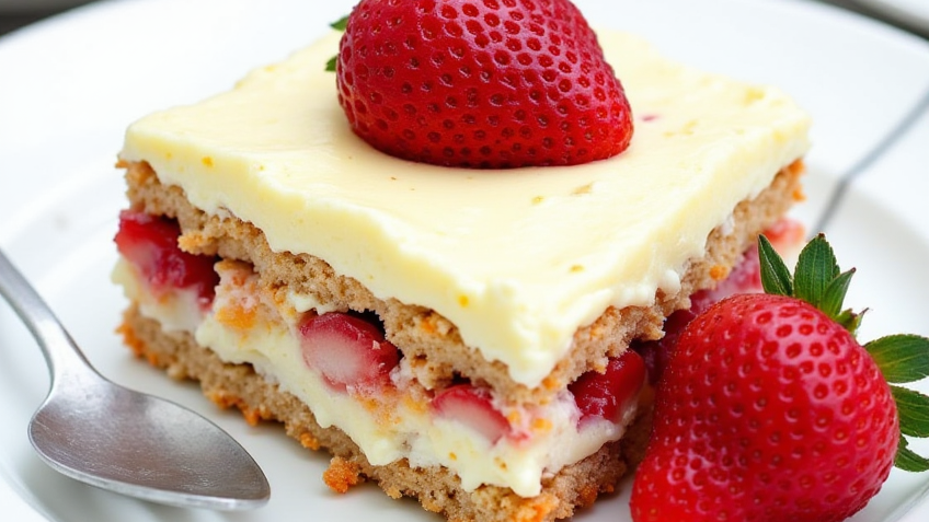 Strawberry Tiramisu