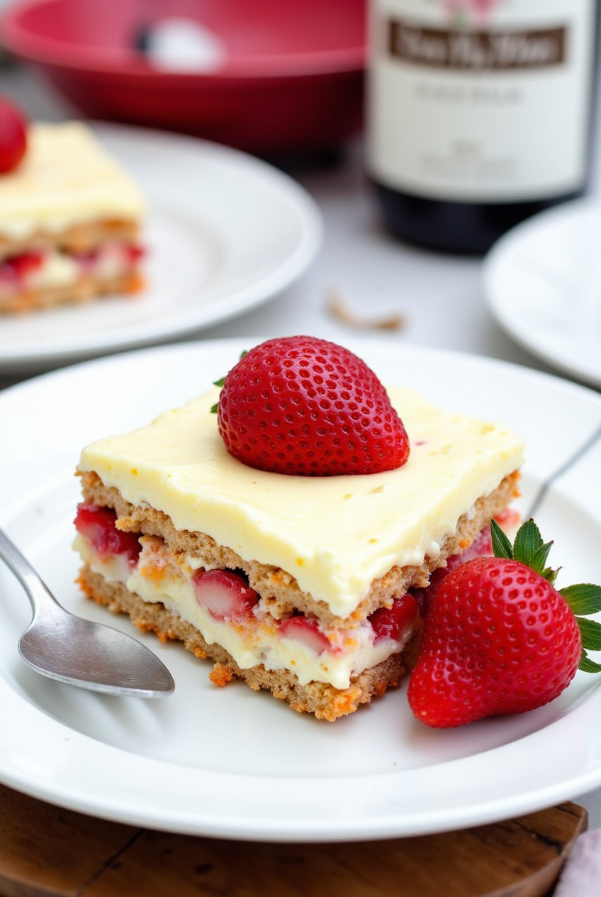 Strawberry Tiramisu
