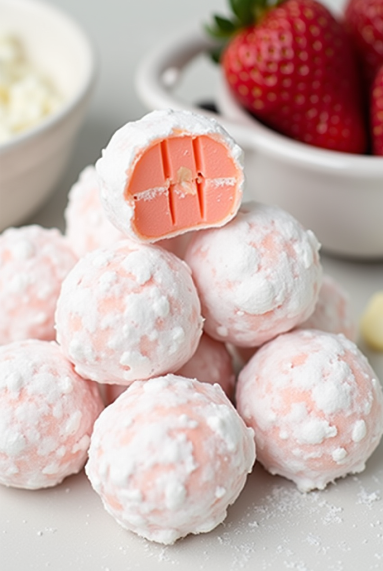 Strawberry Truffles