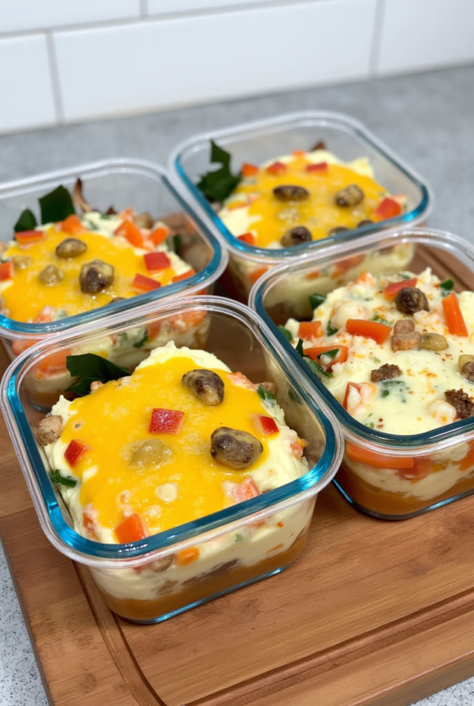 Sweet Potato Breakfast Bowl Meal Prep