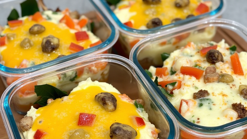 Sweet Potato Breakfast Bowl Meal Prep