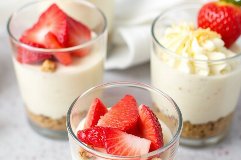 The Creamiest No-Bake Cheesecake Cups Recipe
