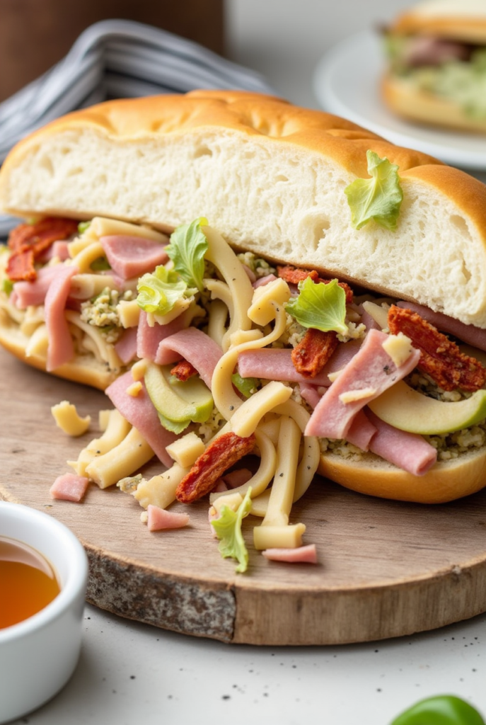 TikTok Viral Chopped Italian Sandwich