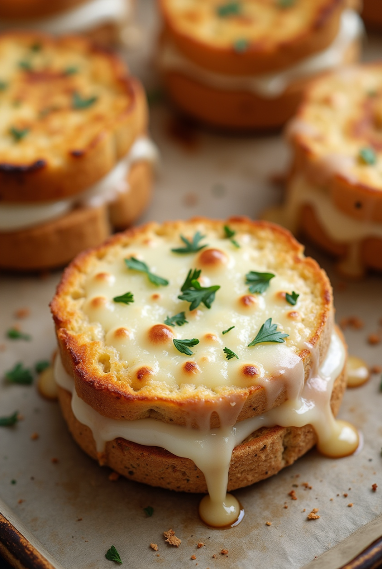mini grilled cheese bites