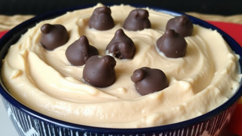 3 Ingredient Healthy Peanut Butter Dip-