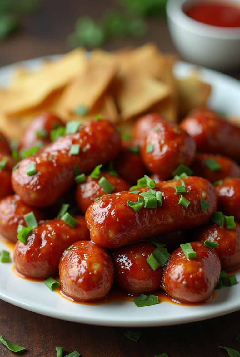 BBQ Sausage Bites