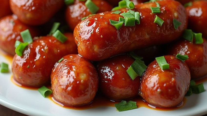 BBQ Sausage Bites