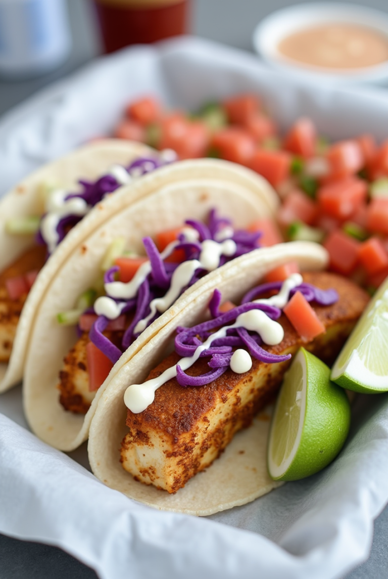 Baja Fish Tacos-