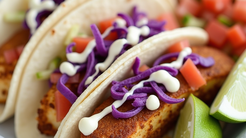 Baja Fish Tacos-