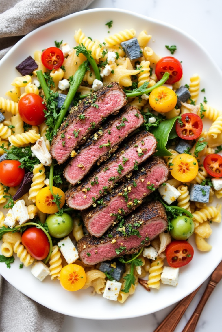 Balsamic Steak Gorgonzola Salad