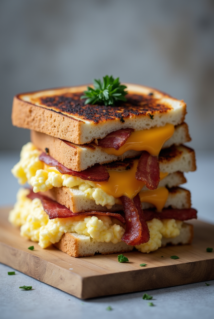 Breakfast Grilled Cheese