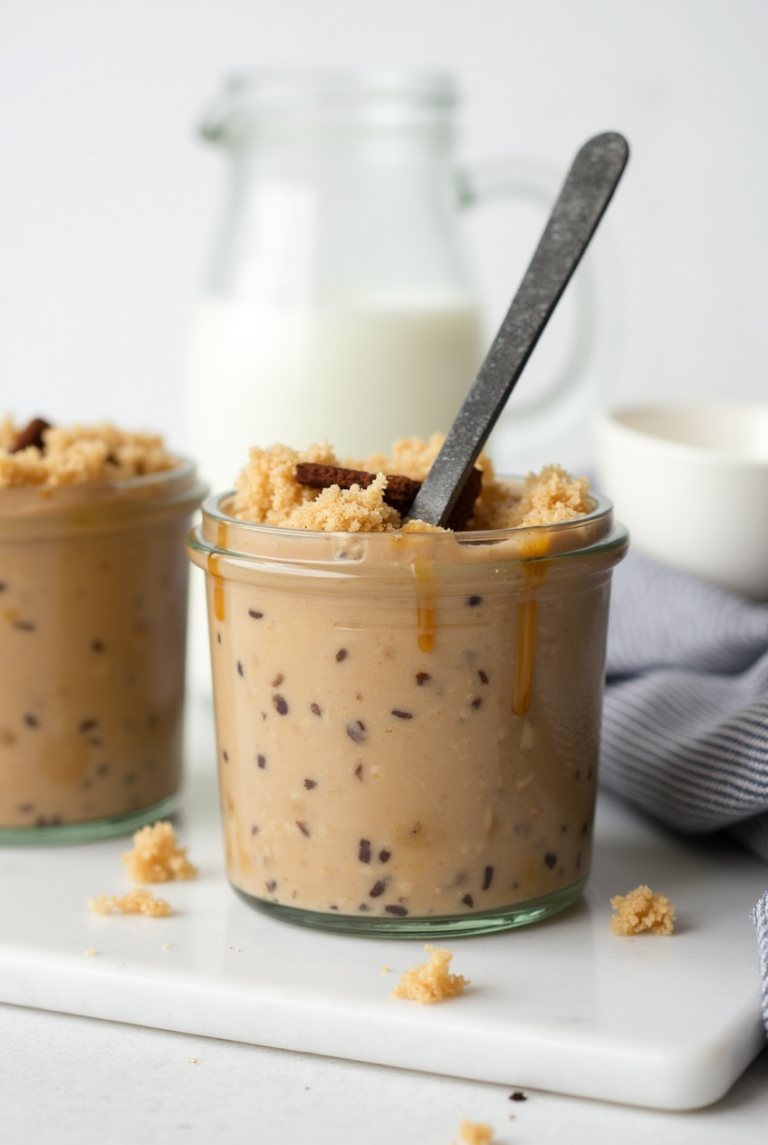 Brown Sugar Shaken Espresso Overnight Oats