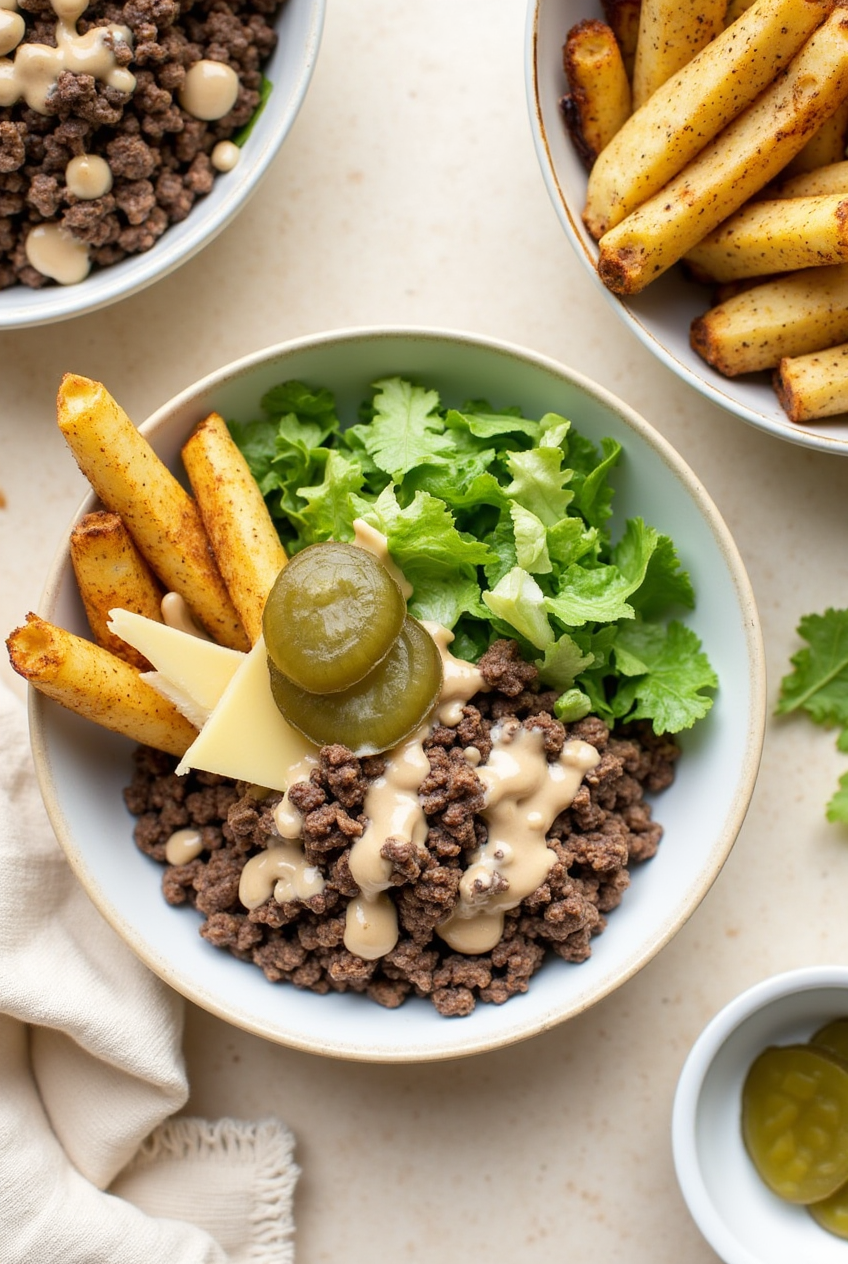 Burger Bowls