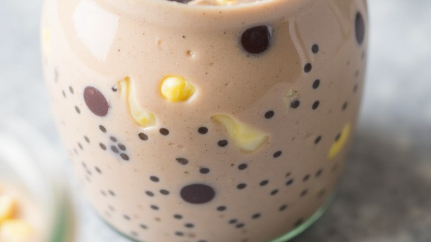 Chocolate Protein Overnight Oats-