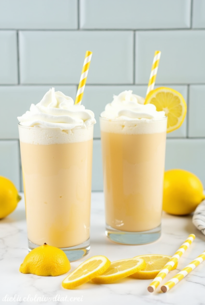 Copycat Chick-fil-A Frosted Lemonade (Only 2 Ingredients)