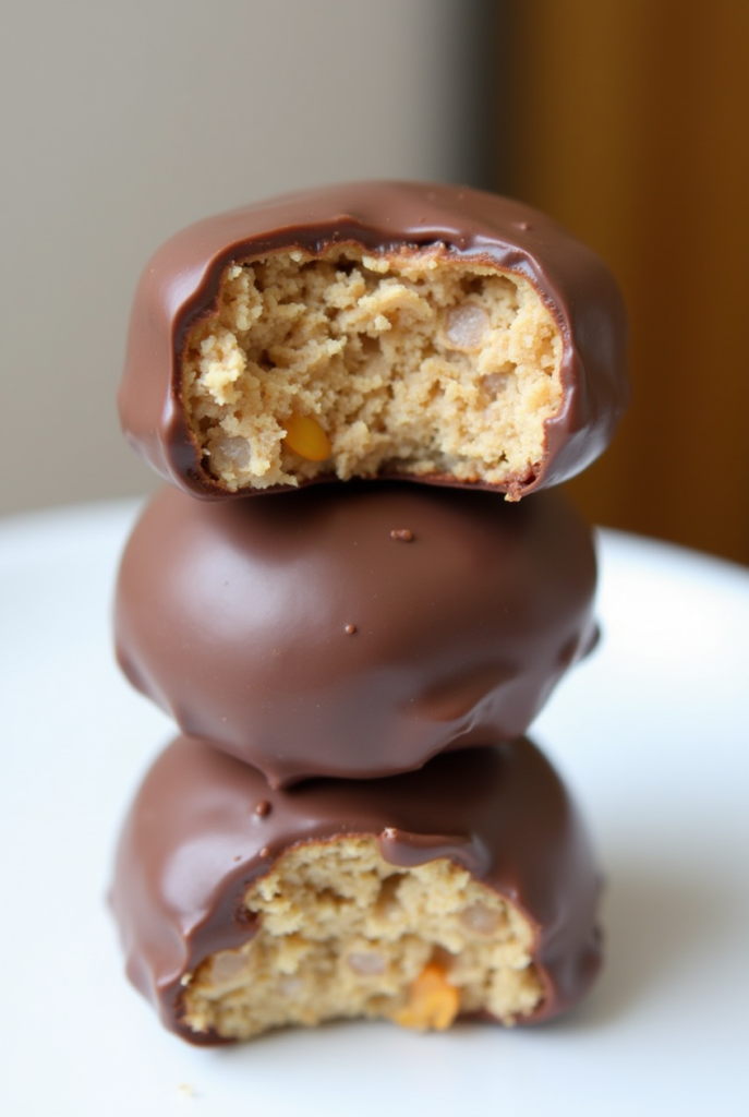 Copycat Reese’s Peanut Butter Protein Bars