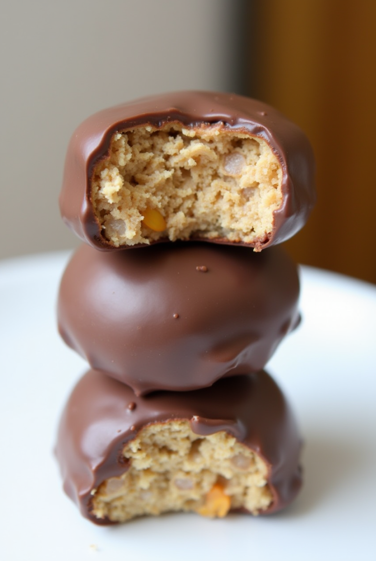 Copycat Reese’s Peanut Butter Protein Bars