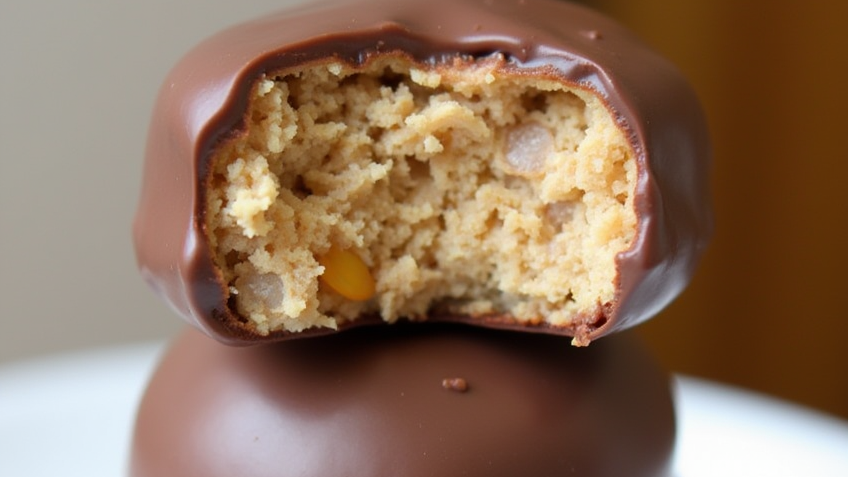 Copycat Reese’s Peanut Butter Protein Bars