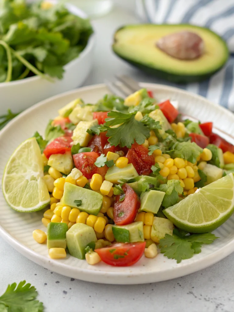 Corn Avocado Salad