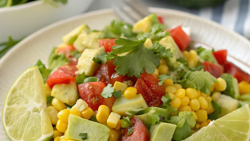Corn Avocado Salad