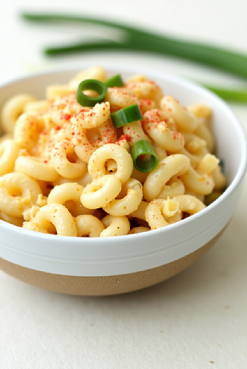 Deviled Egg Pasta Salad-
