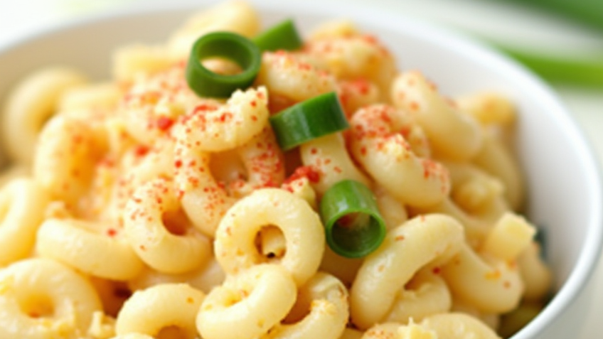 Deviled Egg Pasta Salad-