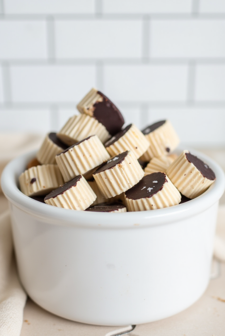 Easy Frozen Yogurt bites (Dairy-free option)