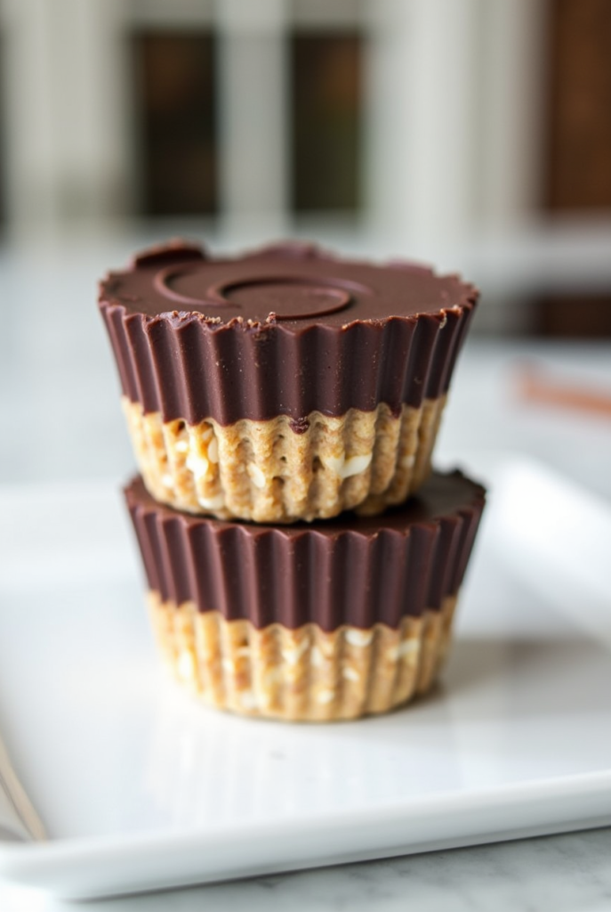 Easy Peanut Butter Protein Oatmeal Cups