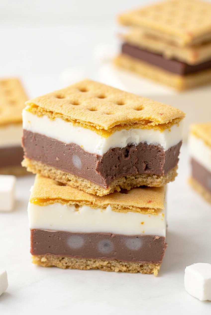 Frozen S’mores, The Best and Easy Summer Desserts