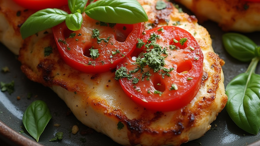 Grilled Chicken Margherita