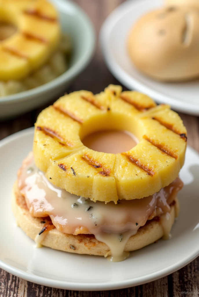 Grilled Hawaiian Chicken Sandwiches-